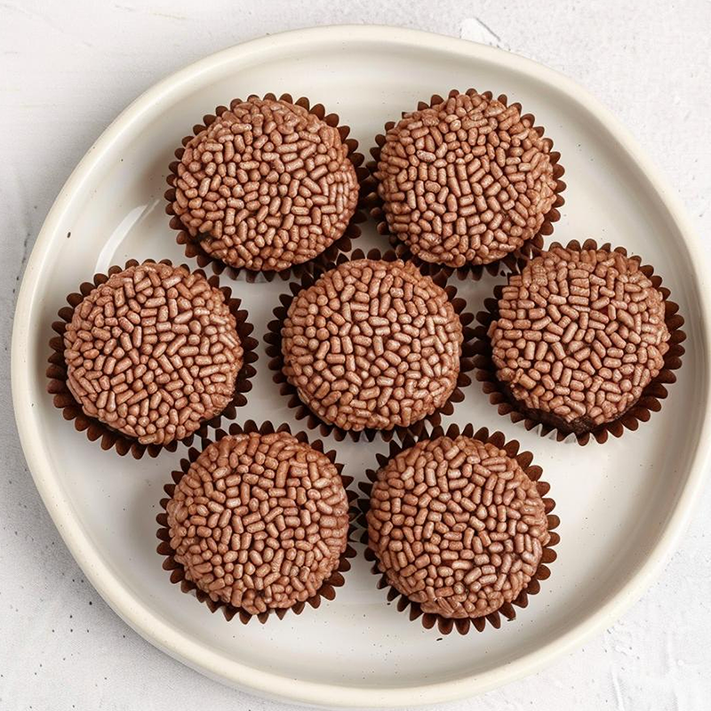 Brigadeiro Belga ao Leite